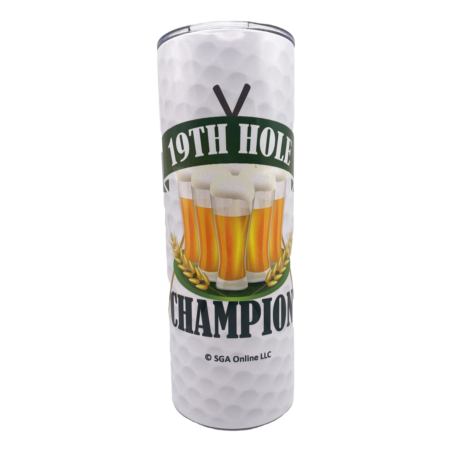 19th Hole Champion Golf Ball Tumbler
