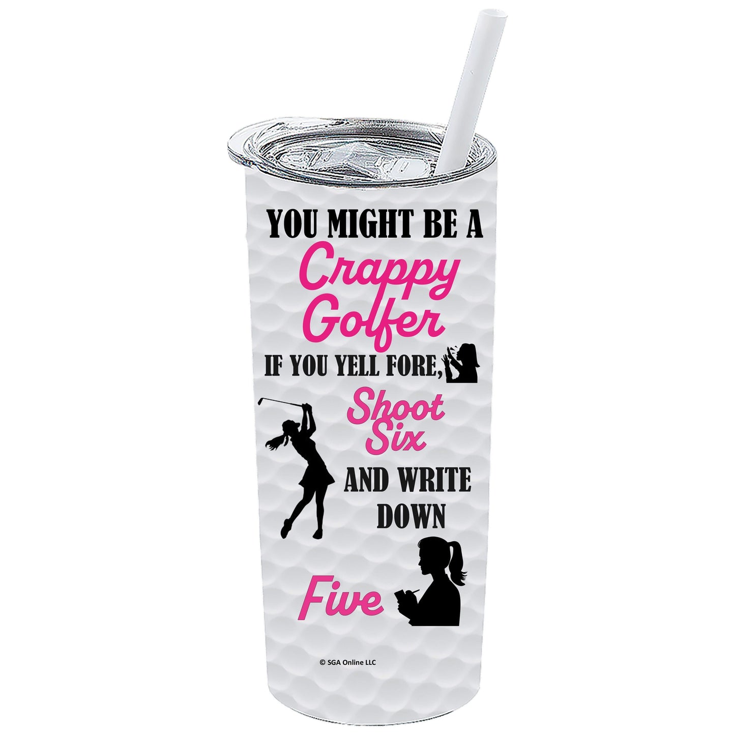 Yell Fore - Golf Ball Tumblers