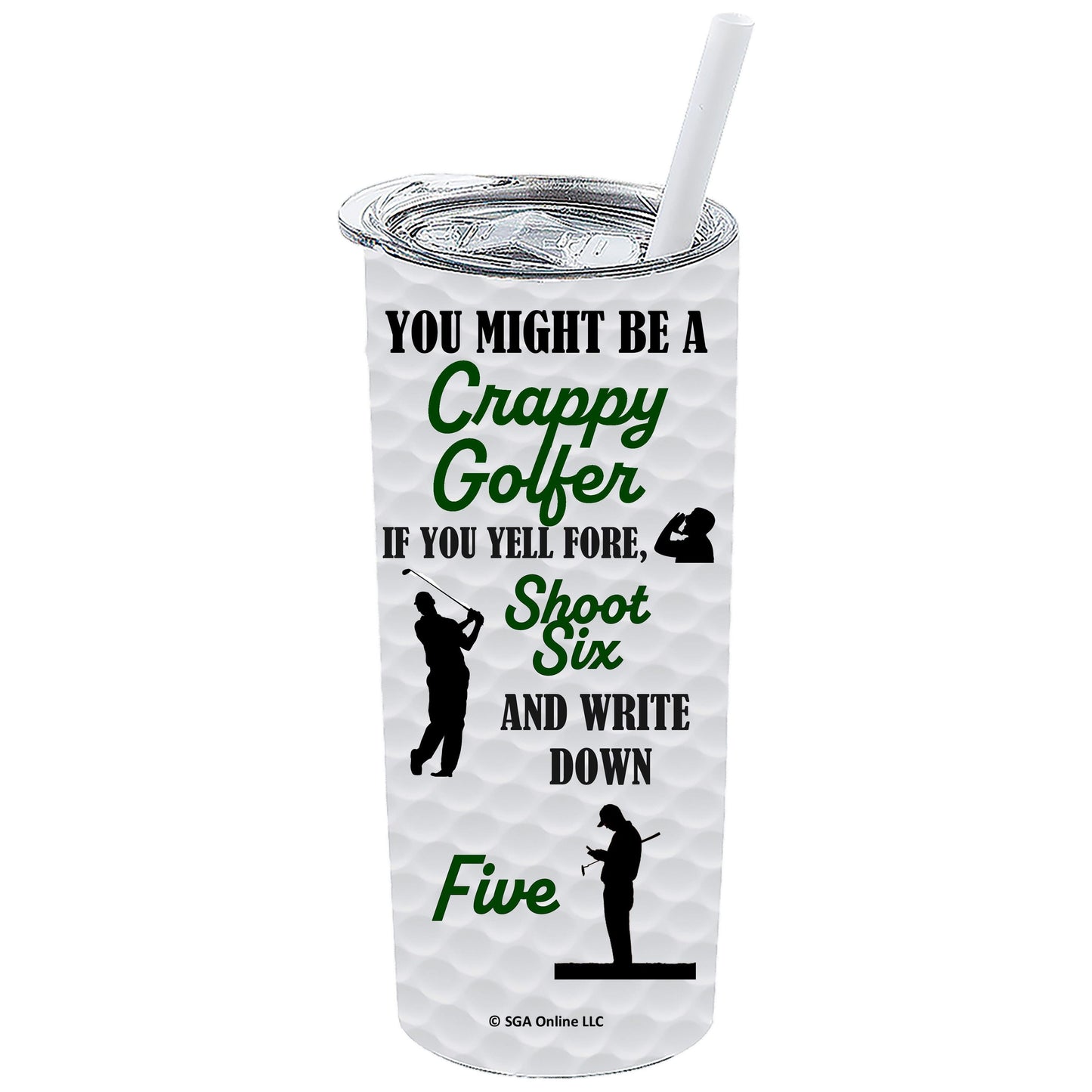 Yell Fore - Golf Ball Tumblers
