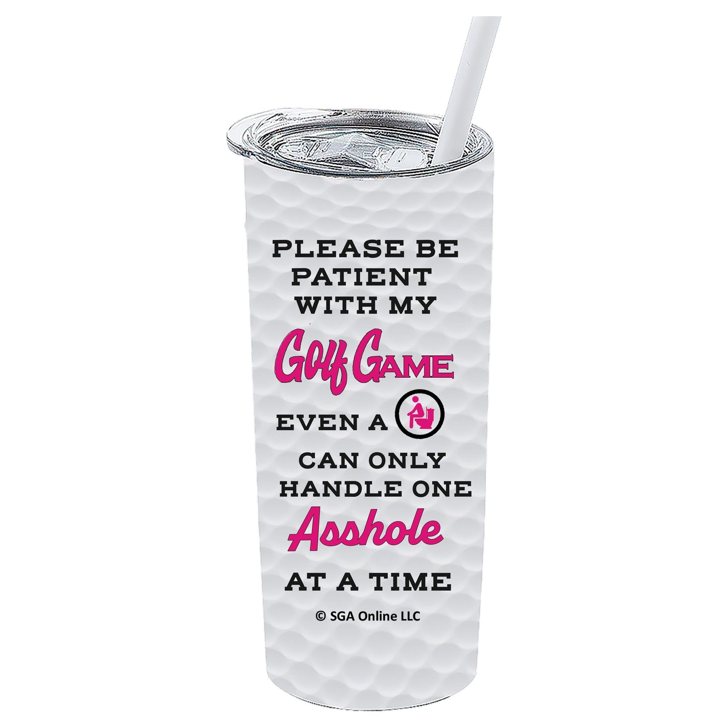 Toilet Golf - Funny Golf Tumbler