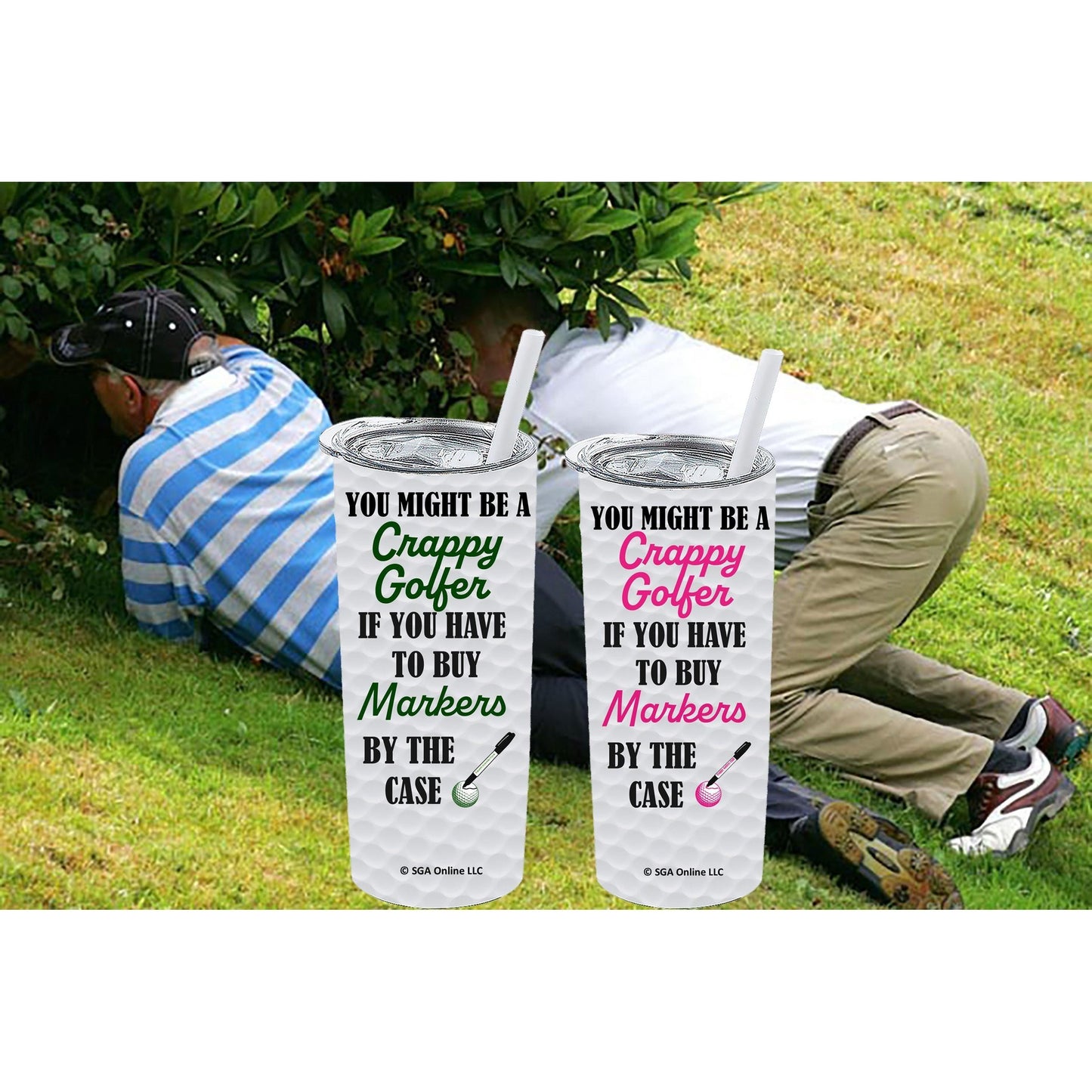 Ball Markers - Golf Ball Tumblers - Custom Golf Tumblers