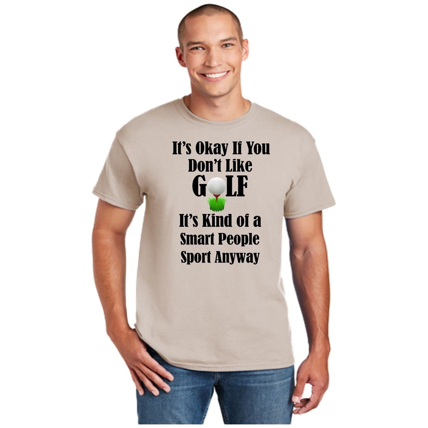 It's Okay If You Don't Like Golf Funny Mens Golf Shirt