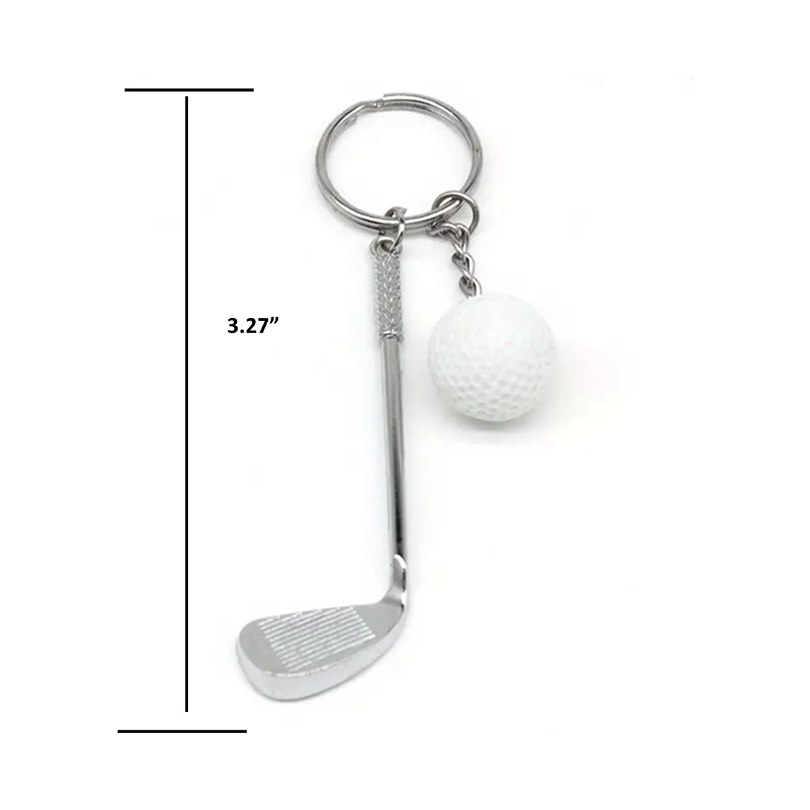 Proud Member of the Crappy Golfers Club Golf Keychain Pendant