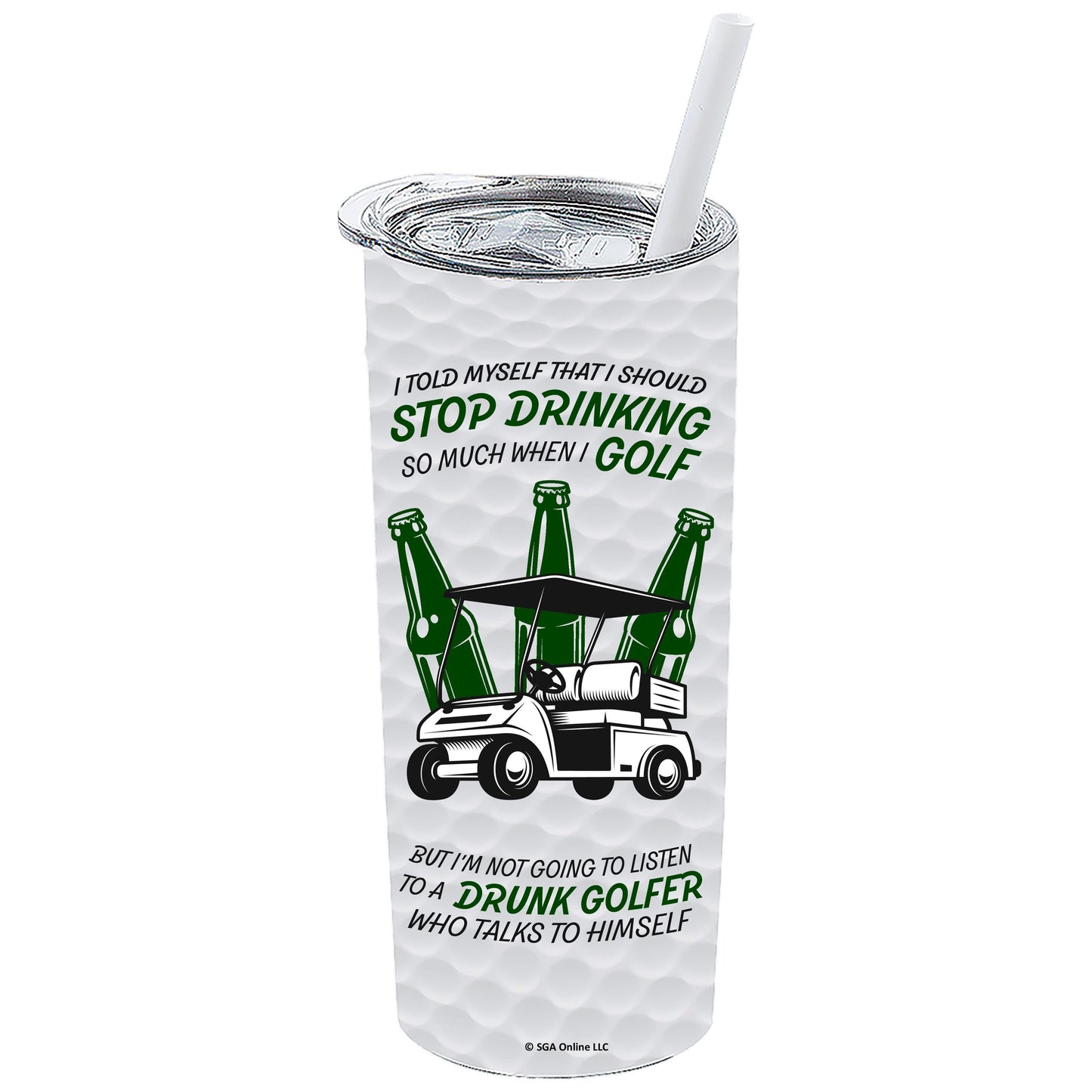 Drunk Golfer - Golf Ball Tumblers