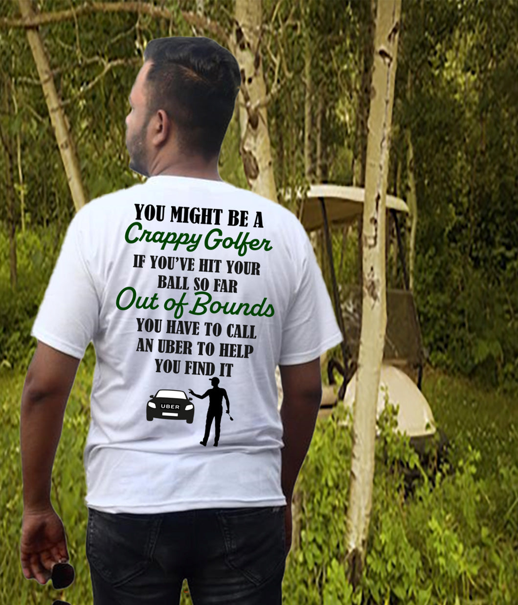 Crappy Golfers Club Mens Shirts