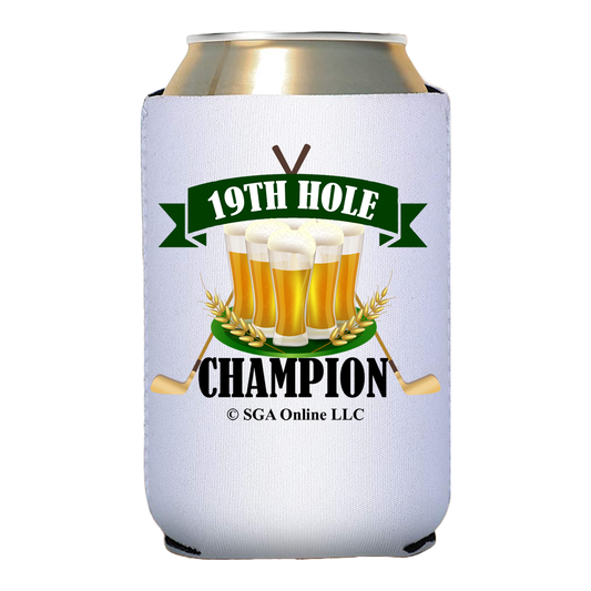 19th Hole Champion Beer Can Holder