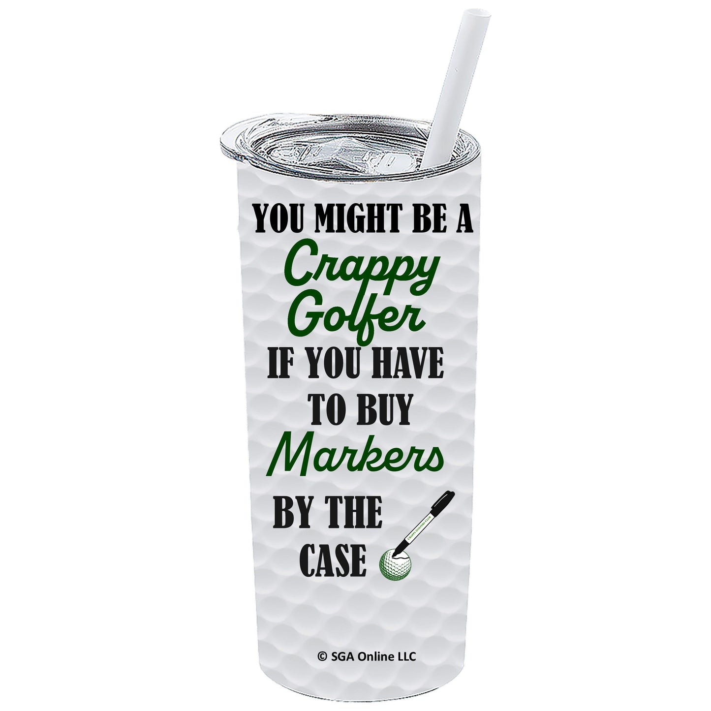 Ball Markers - Golf Ball Tumblers - Custom Golf Tumblers