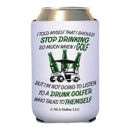Drunk Golfer Can/Bottle Hugger