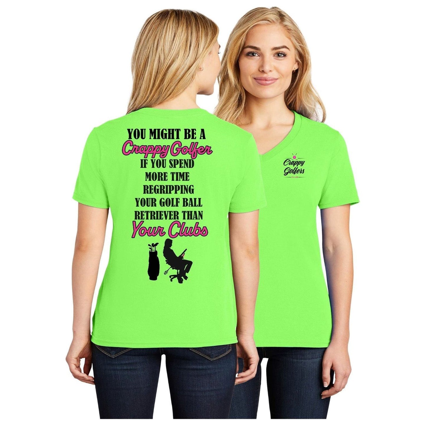 Ladies Golf Shirt - Regripping Golf Clubs