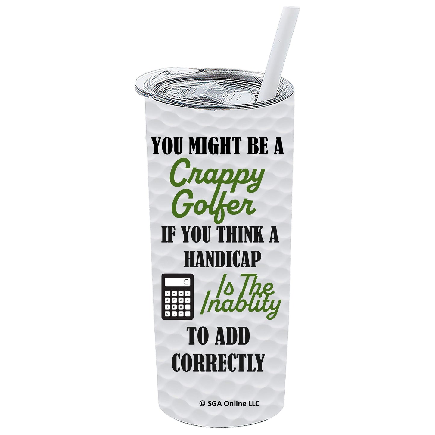 Handicap Score - Funny Golf Tumblers