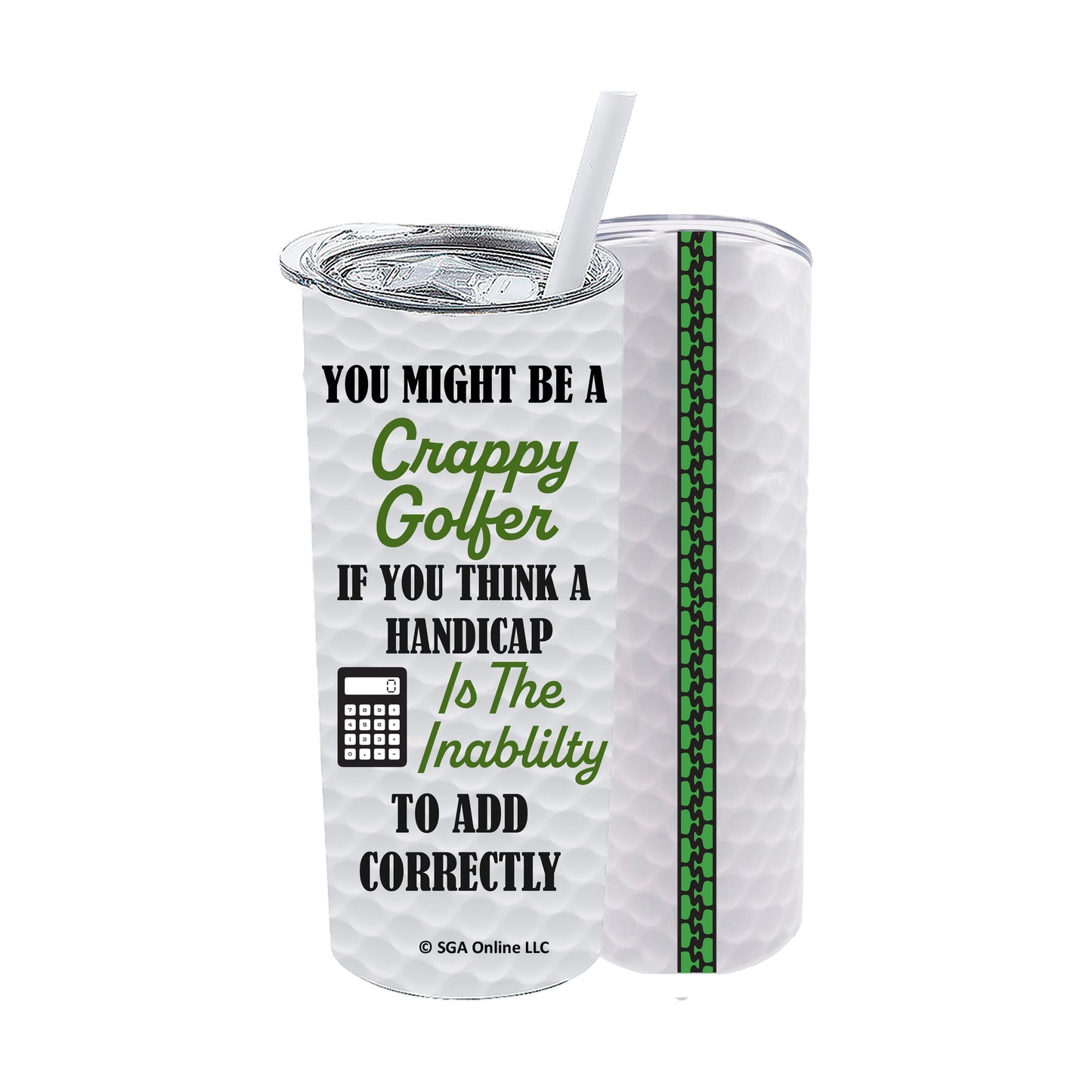 Handicap Score - Funny Golf Tumblers