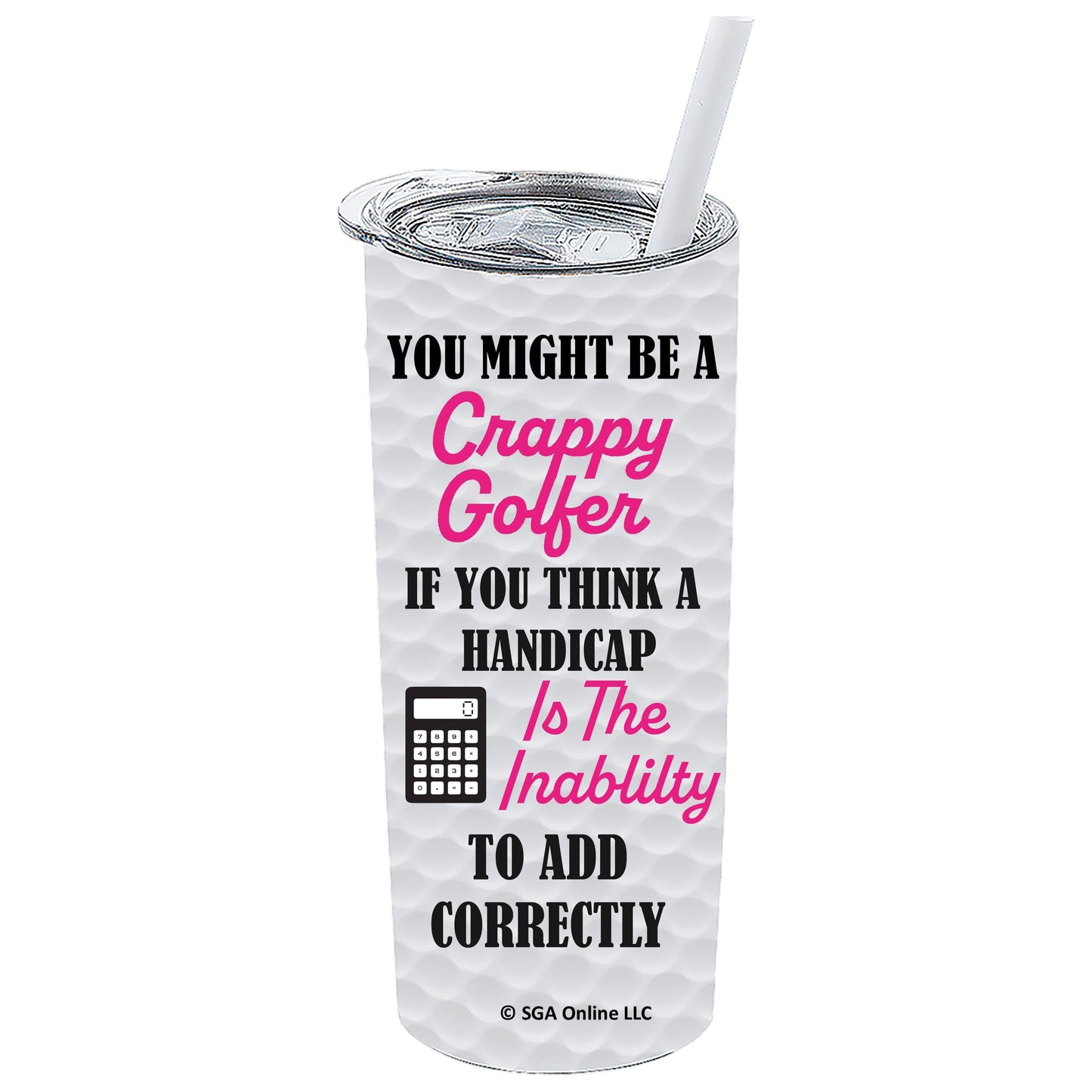 Handicap Score - Funny Golf Tumblers
