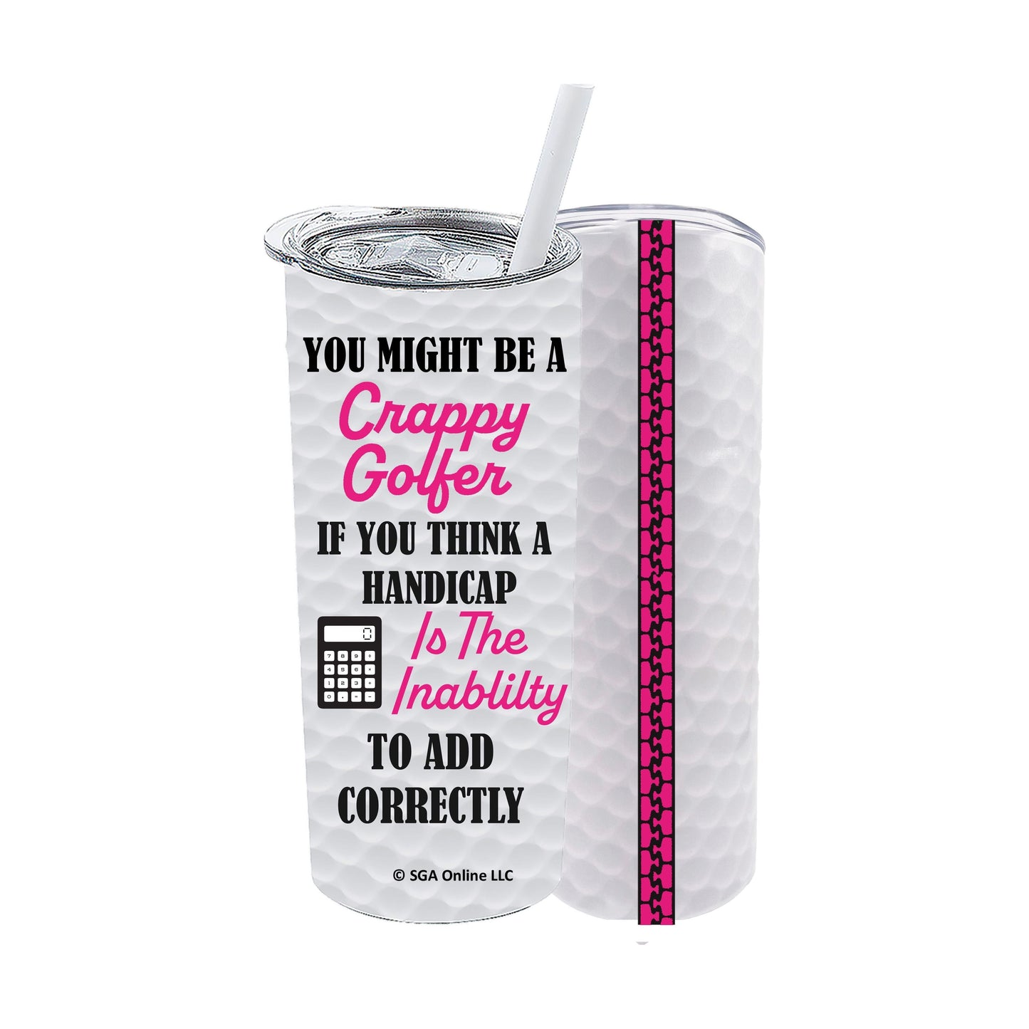 Handicap Score - Funny Golf Tumblers