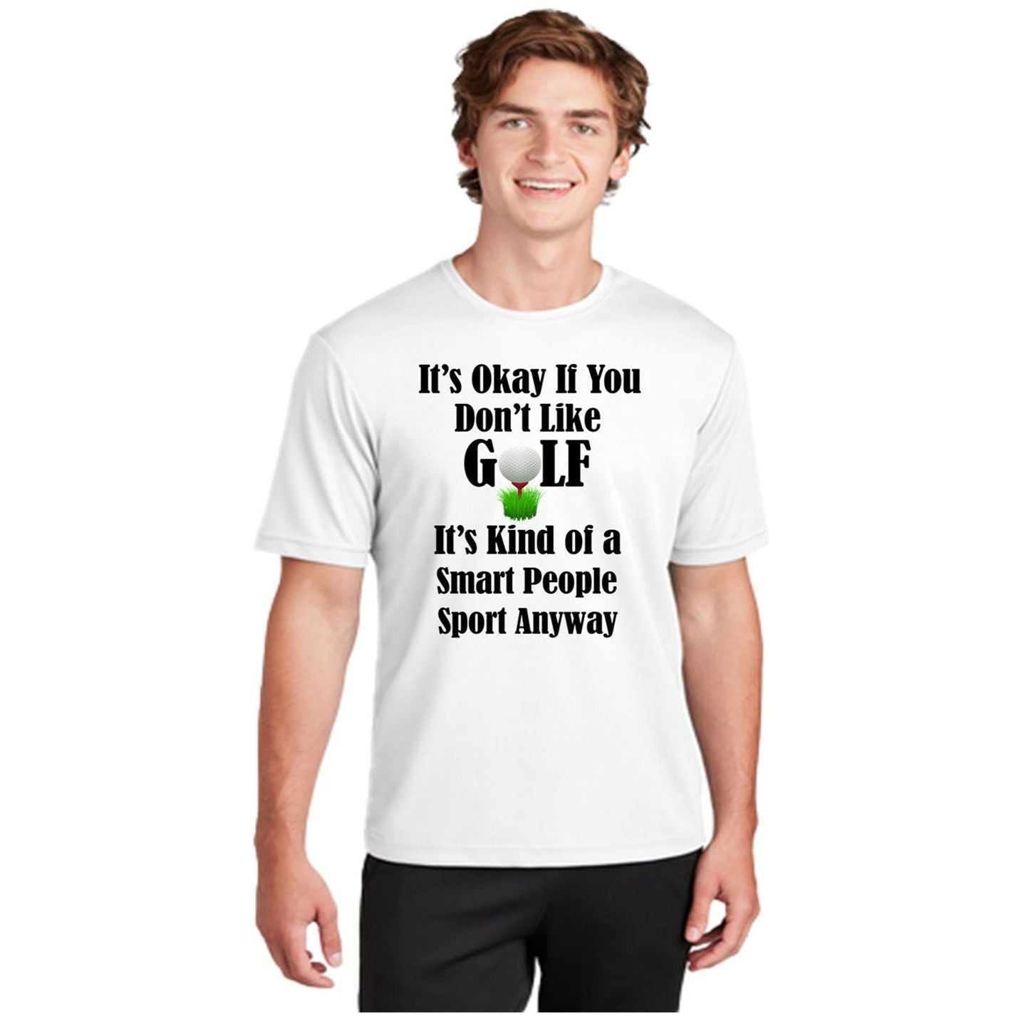 It's Okay If You Don't Like Golf Funny Mens Golf Shirt