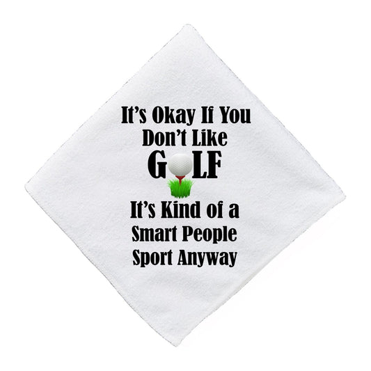 Don't Like Golf - Funny Golf Towel