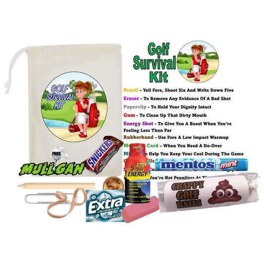 Funny Golf Survival Kit for Women